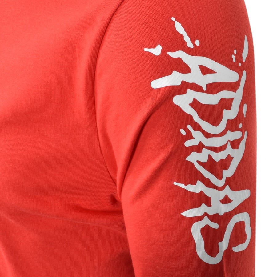 Alternative Image for Productadidas Originals Festivo Logo T Shirt Red3